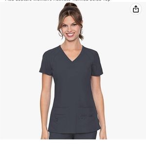 Med Couture Women's 'Activate' Refined Scrub Top
